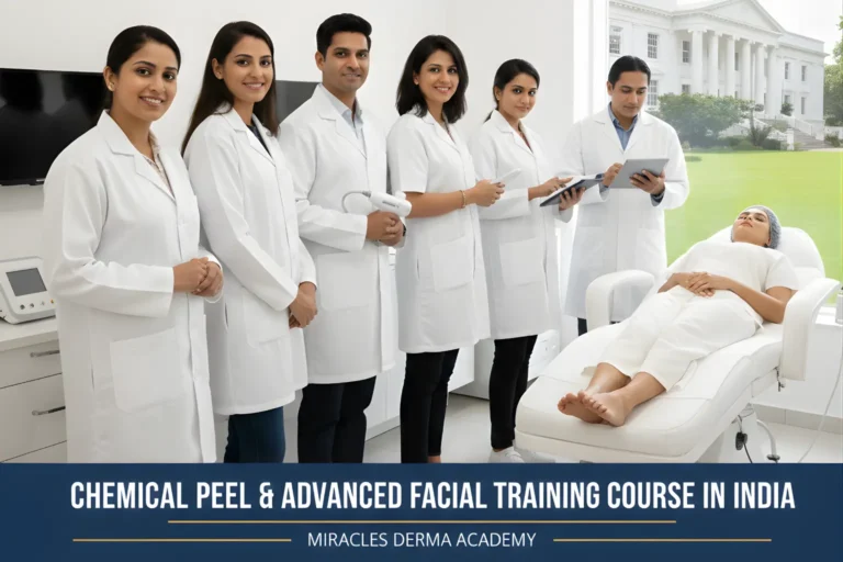 Chemical Peel & Advanced Facial Training Course Miracles Derma Academy